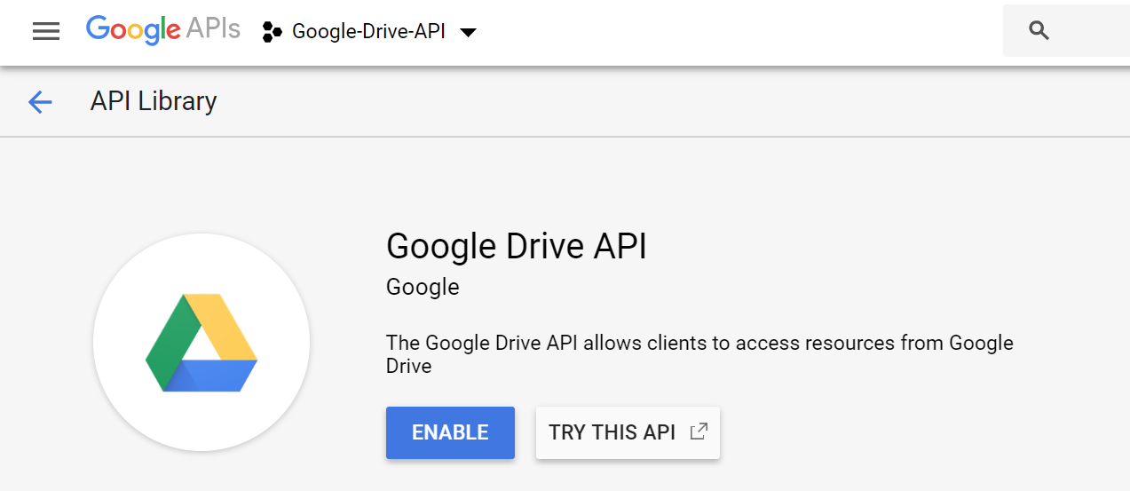 rClone with Google Drive API - Error 403